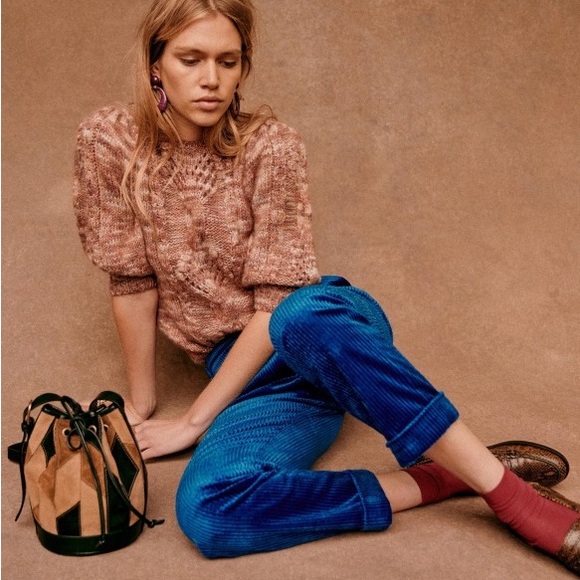 Blue Velvet Women's Pants - Picture 2 of 7